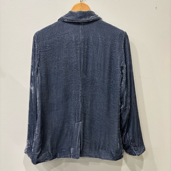 Sundance Beau Velvet Silk Blend Lined Floral Blazet Jacket Women’s Size 4 - Picture 9 of 14